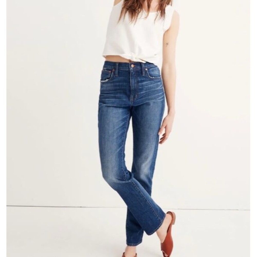 Madewell The High-Rise Slim Boyjean size 28